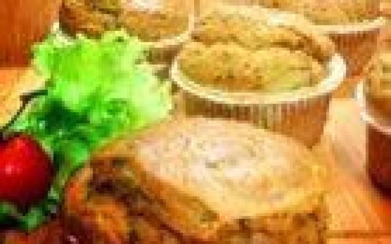 Muffins salati ai piselli, carote e timo per 20 muffins - BbmShop 