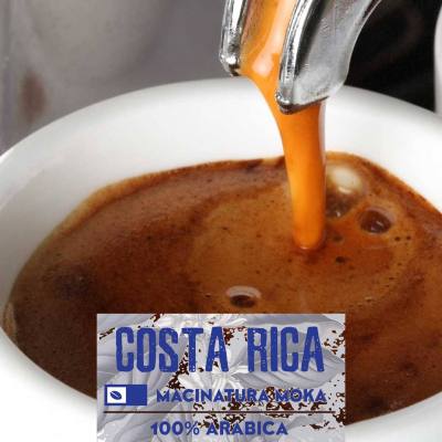 COSTA RICA MONO-ORIGINE - 250G. MACINATURA MOKA - 100%ARABICA - SELECTED HIGH QUALITY BLEND ART08NP ART08NP - BbmShop
