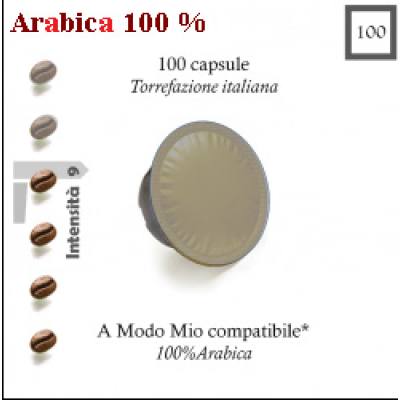 100 CAPSULE CAFFÈ ARABICA 100 % A MODO MIO COMPATIBILI* ART81 ART81 - BbmShop